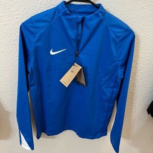 NWT Nike Kids Storm-FIT Strike 24 Drill Top - Royal Size Large Football Soccer